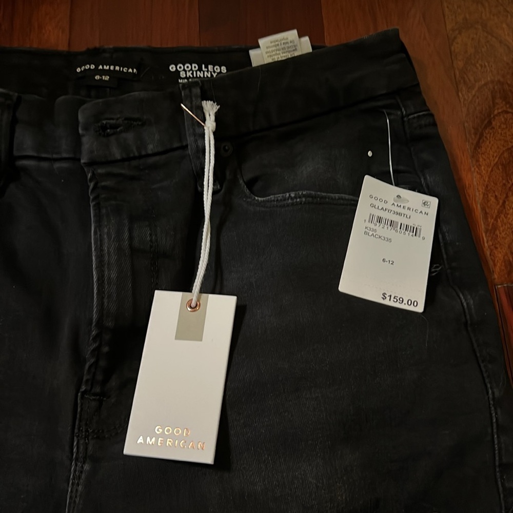 GOOD AMERICAN - ALWAYS FITS GOOD LEGS SKINNY JEANS - Picture 8 of 13